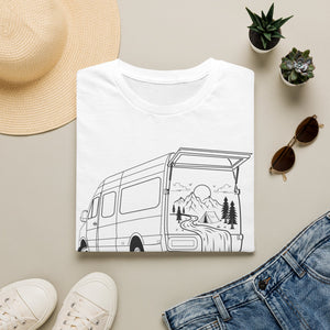 Open Roads Within Casual Unisex Tee