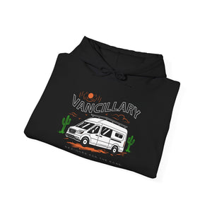 Vancillary Desert Adventure Van Hoodie | Unisex Heavy Blend™ Hooded Sweatshirt