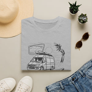 Vanlife Road Trip T-Shirt — "Vancillary" Camper Van Adventure Tee