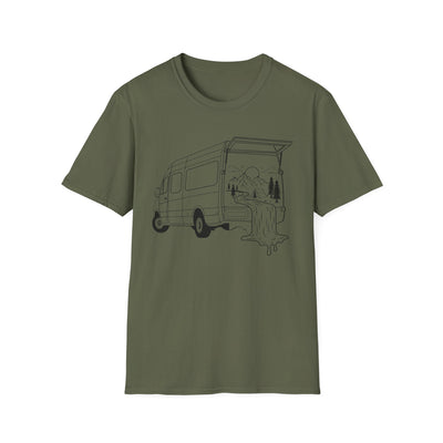 Open Roads Within Casual Unisex Tee