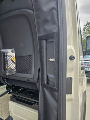 2025+ Mercedes Sprinter Side Sliding Door Insect Screen with New Door Latch