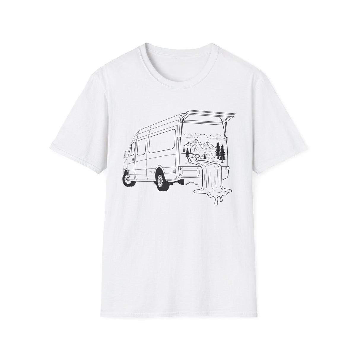 Open Roads Within Casual Unisex Tee