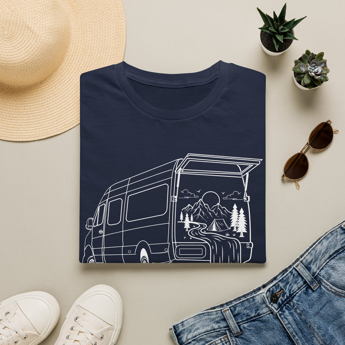 Adventure Unlocked Classic Casual Unisex Tee