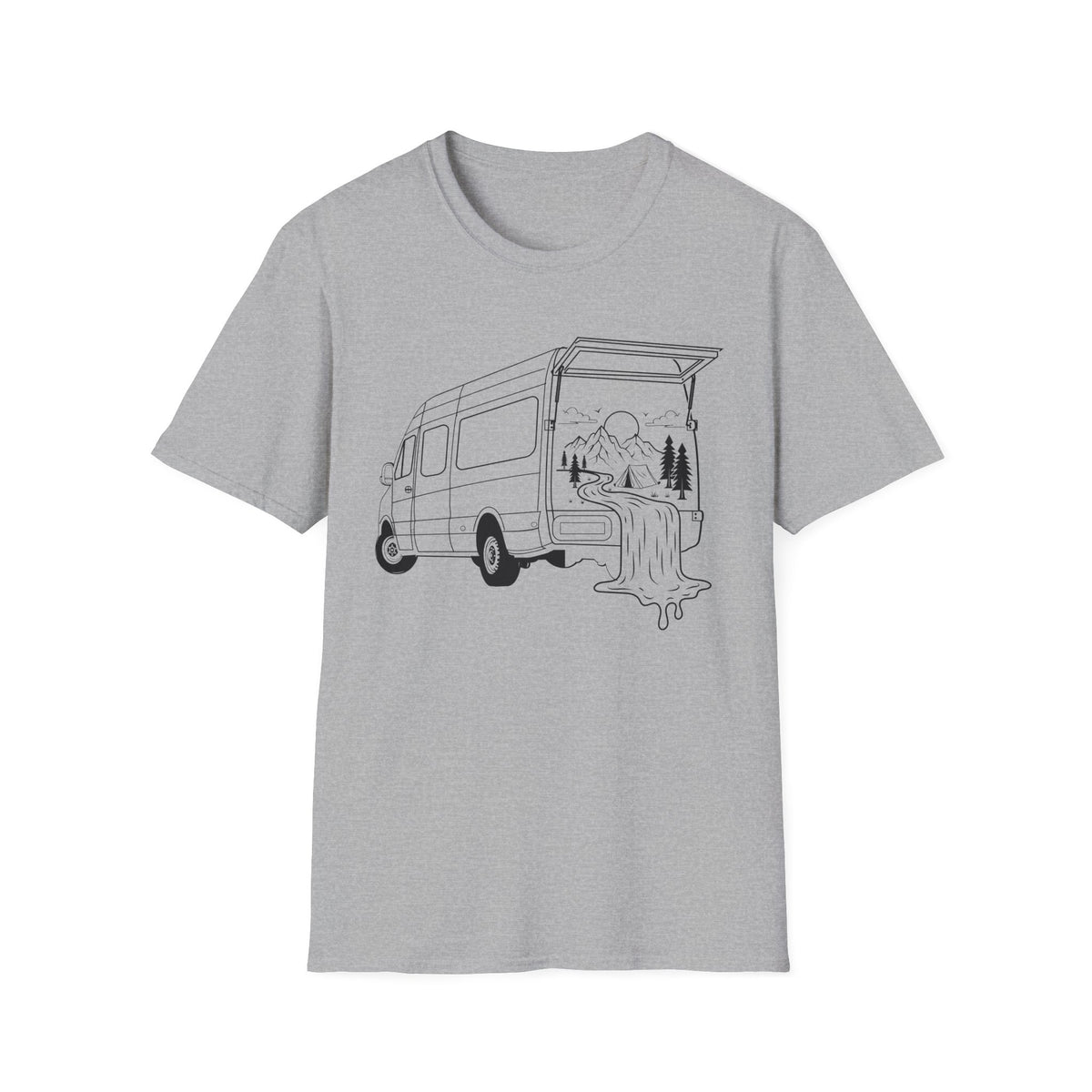 Open Roads Within Casual Unisex Tee