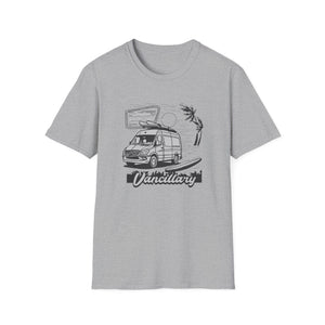 Vanlife Road Trip T-Shirt — "Vancillary" Camper Van Adventure Tee