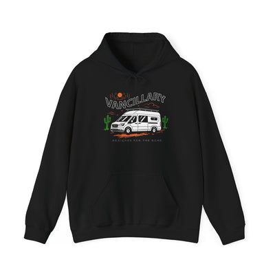 Vancillary Desert Adventure Van Hoodie | Unisex Heavy Blend™ Hooded Sweatshirt