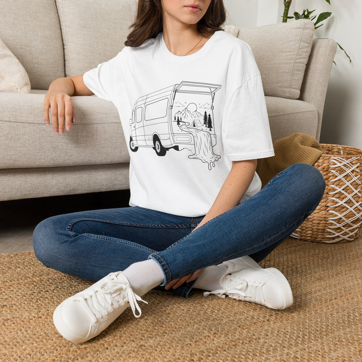 Open Roads Within Casual Unisex Tee