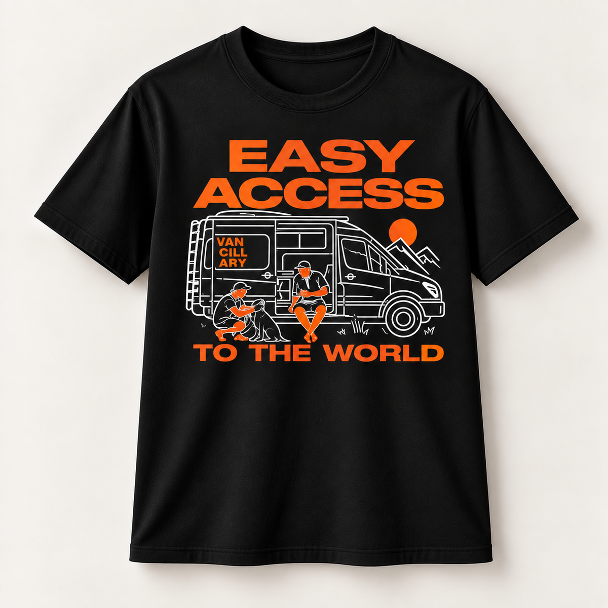 "Easy Access to the World" Adventure Tee