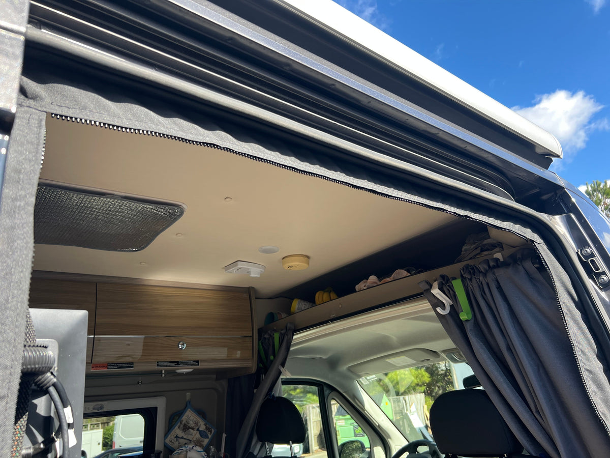 2025+ Mercedes Sprinter Side Sliding Door Insect Screen with New Door Latch